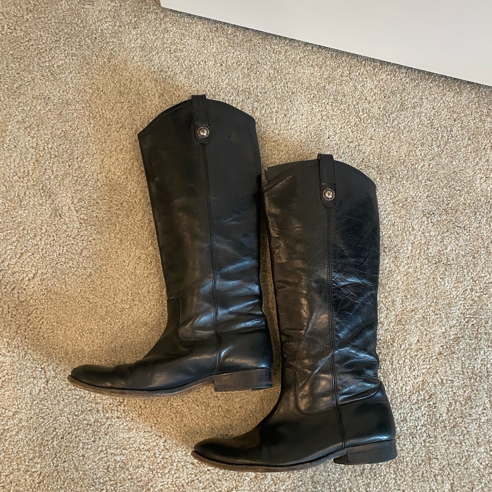 Size 10 Frye Melissa Button boots